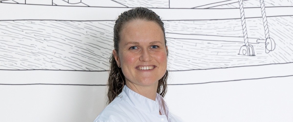 Portret van longarts Ilse Maltha