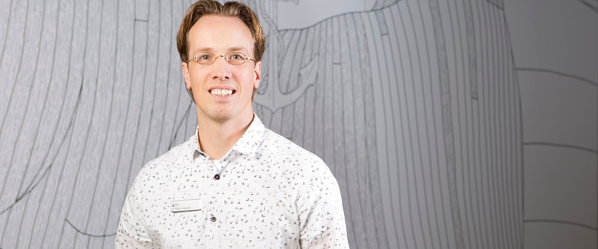 Portret van kinderarts Maarten Rijpert