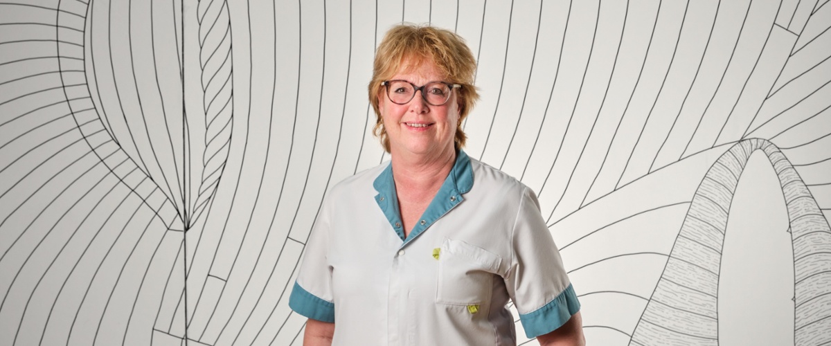 Portret van verpleegkundige Esther Dorenbos