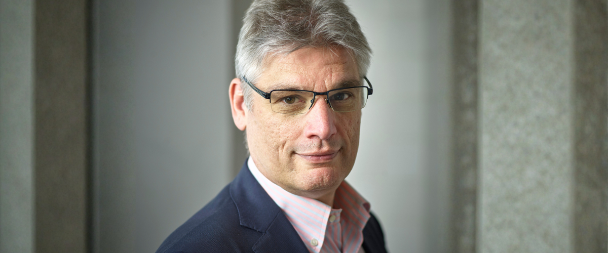 Foto van het gezicht van interim-bestuurder Ben van Mitlenburg