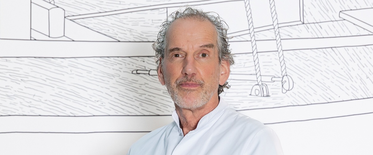 Portret van orthopedisch chirurg Robbert Jan Noorda