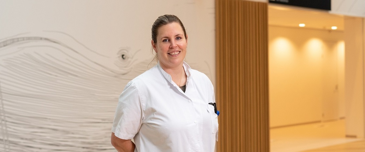 Portret van verpleegkundig specialist Linda Brandjes