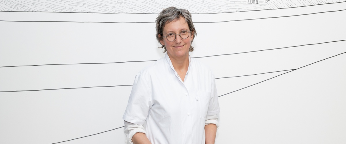 portret van uroloog Afina Glas