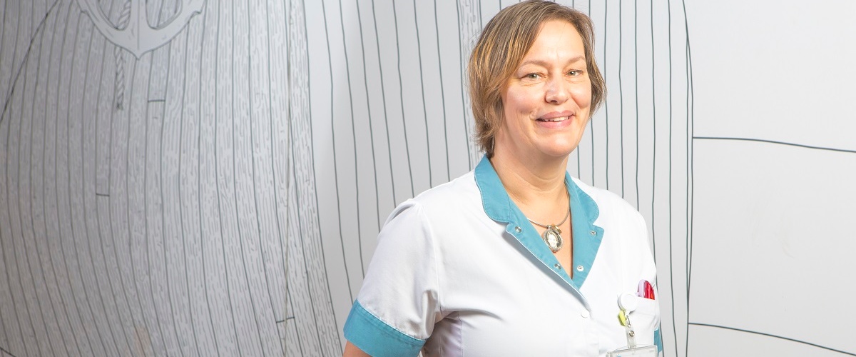 Portret van verpleegkundige Marit Booij-Telman