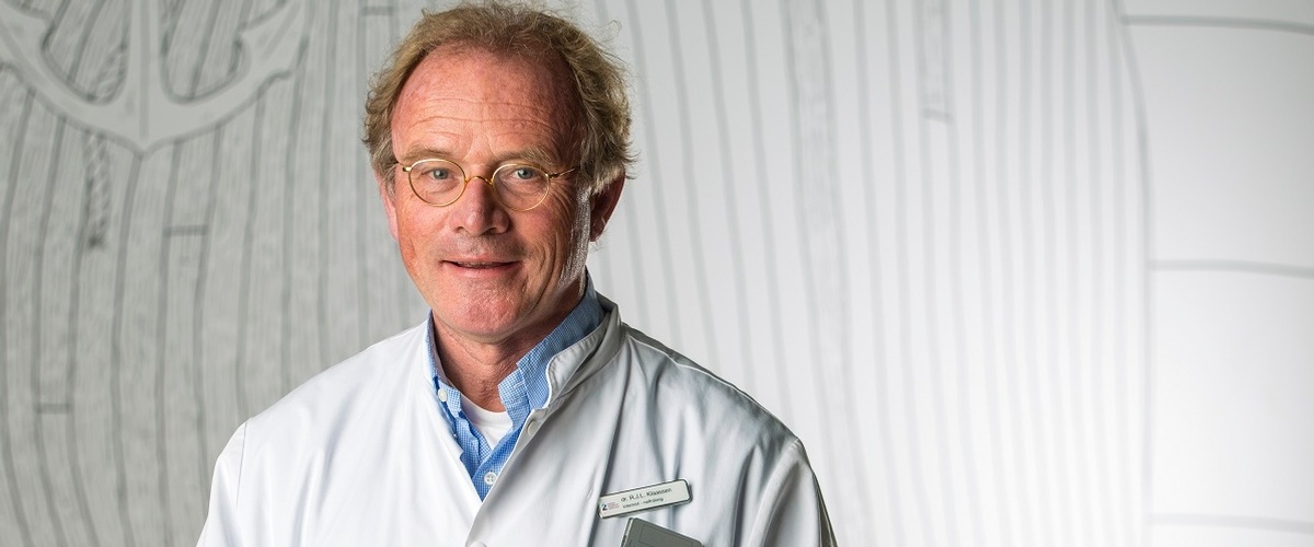 portret van internist Rob Klaassen