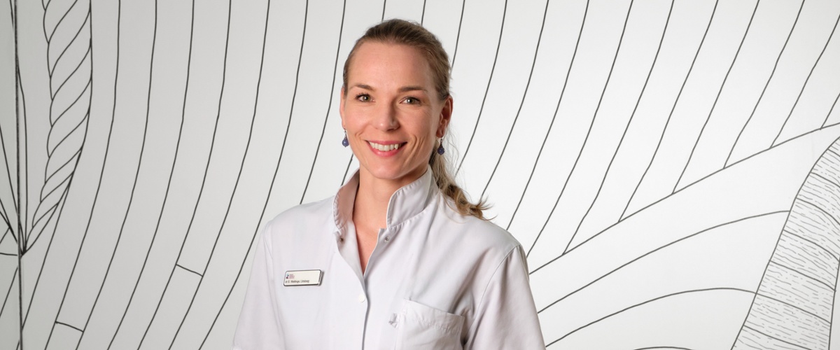 portret van uroloog Saskia Weltings